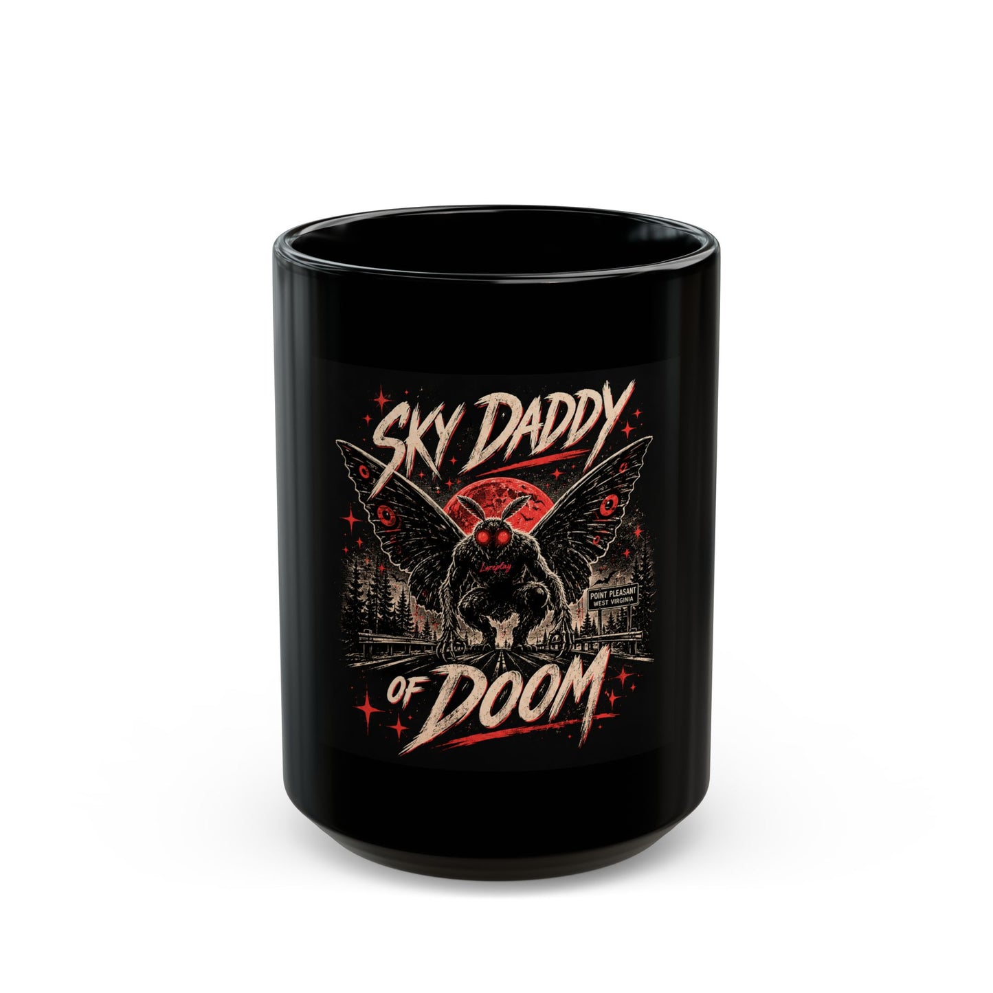 Sky Daddy of Doom | Mothman Mug