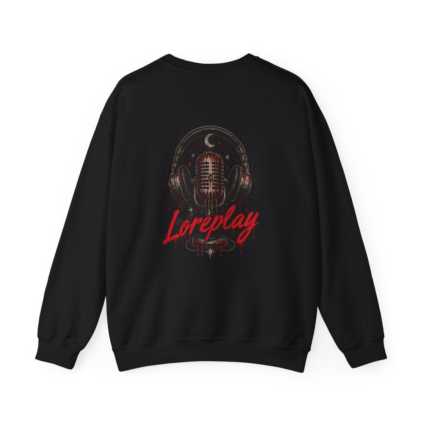 Lore Lover script logo Sweatshirt | Vintage Mic Back