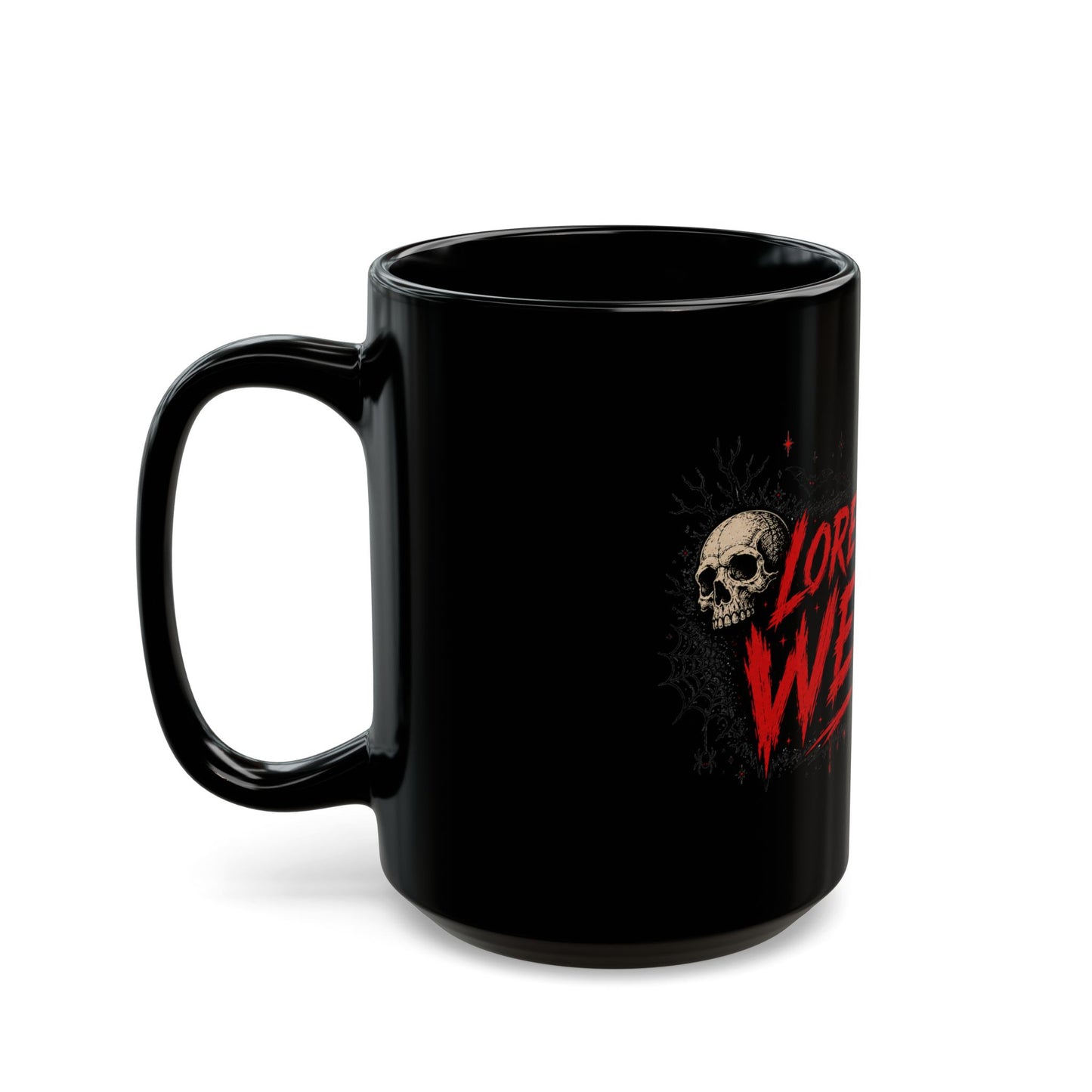 Lore Loving Weirdo | Black Mug (11oz, 15oz)