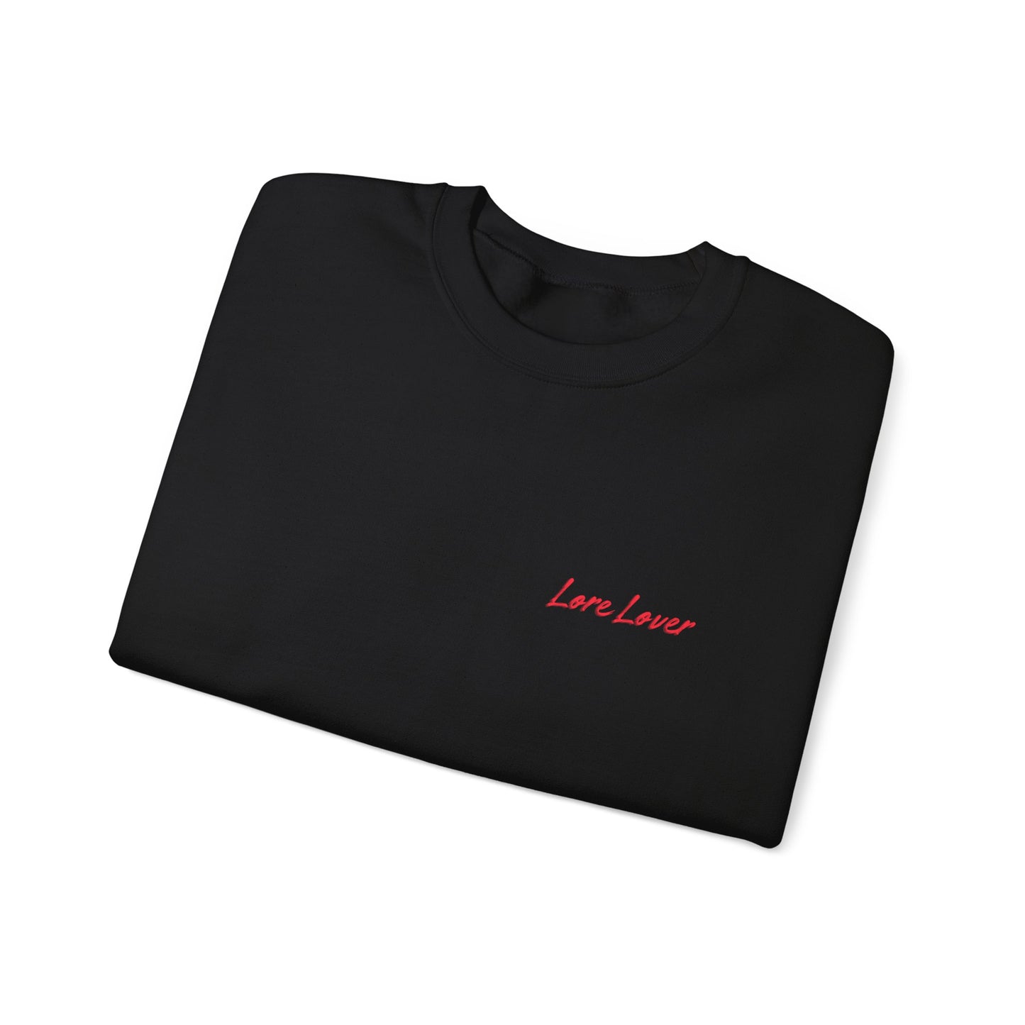 Lore Lover script logo Sweatshirt | Vintage Mic Back